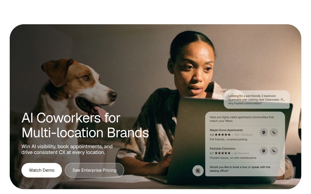 Birdeye homepage screenshot